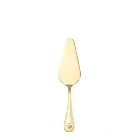 Versace by Rosenthal ~ Medusa Flatware ~ Cake Server, Gold 